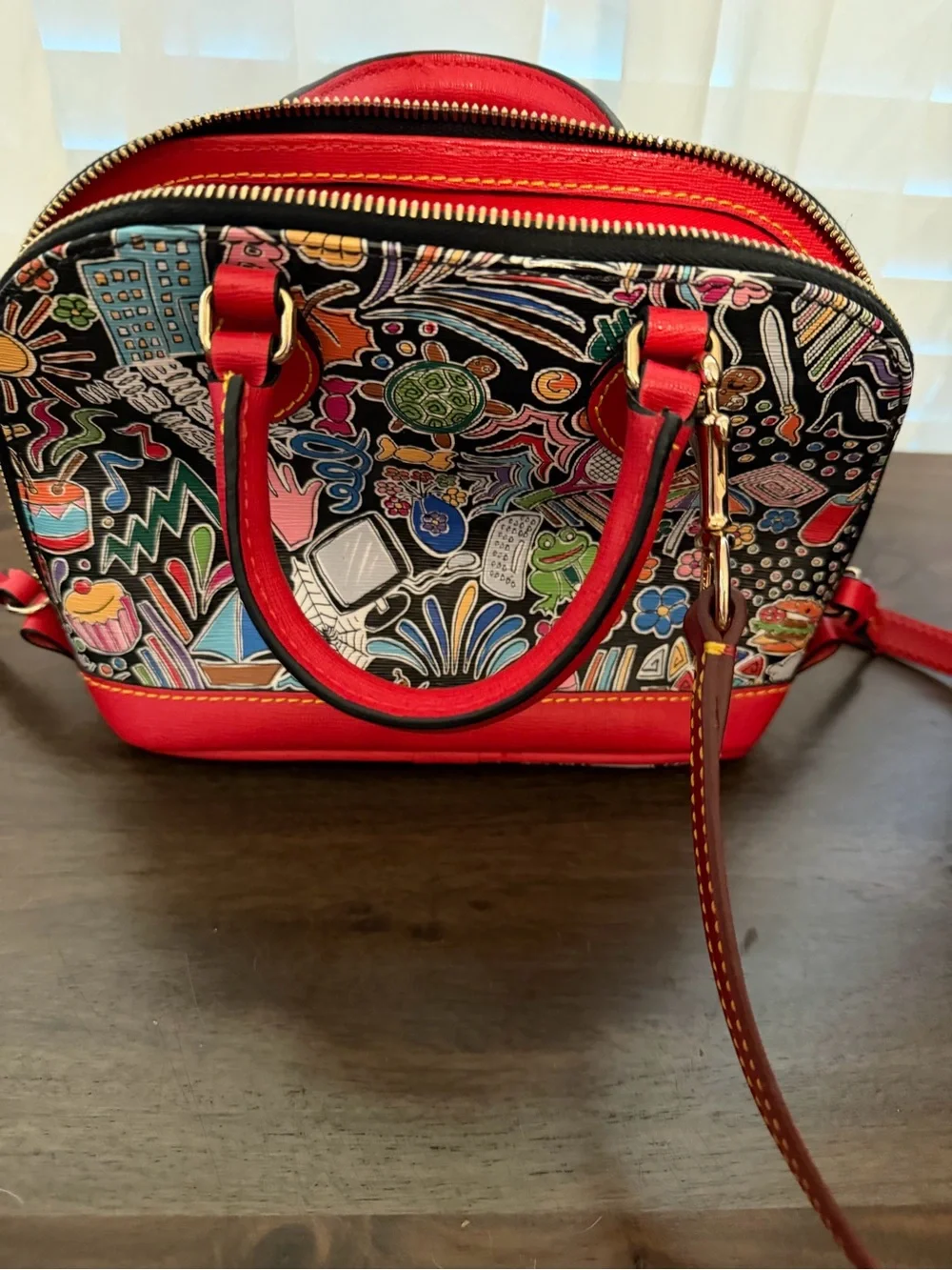 Rare vintage Dooney & Bourke whimsy Bitsy bag nwot - Picture 5 of 12